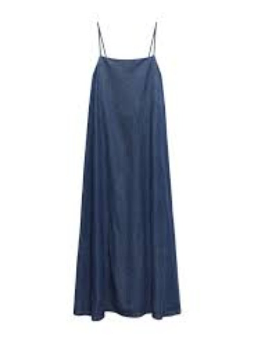 NWT Never Worn TRF FLOWING DENIM DRESS Size XS